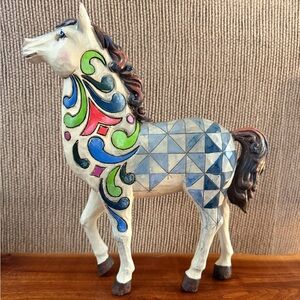 Jim Shore Heartwood Creek "A Day In The Country" Horse figure statue 11” - HTF